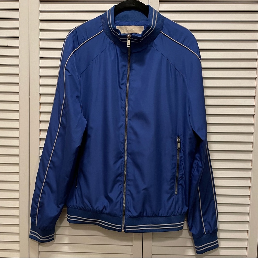 Zara Swishy Bomber Jacket